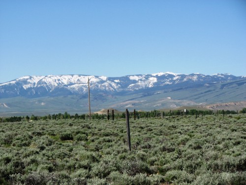 Wyoming Mountain View