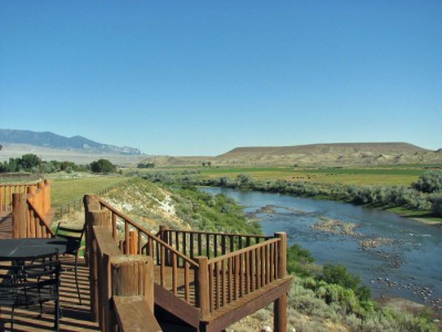 Wyoming river ranch, Cody, Wyoming