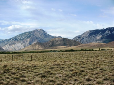 Wyoming mountain view property