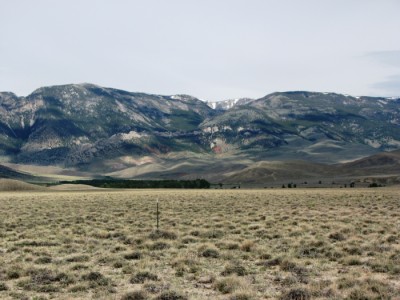 Wyoming mountain view property