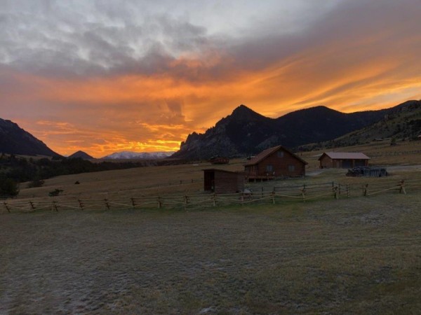 Wyoming Log Home for Sale