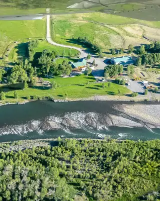 horse barn detail | investing in ranch land in wyoming