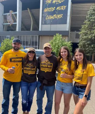 Lance Bower and family