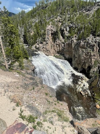 Gibbon Falls Yellowstone
