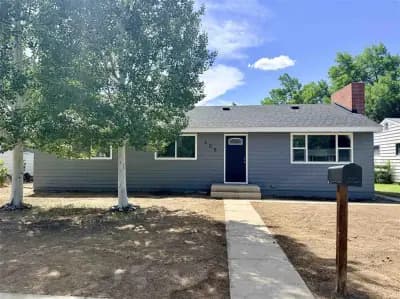 Exterior of 408 16th Street Worland