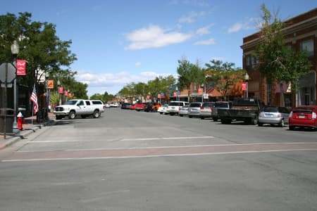 Downtown Powell, Wyoming