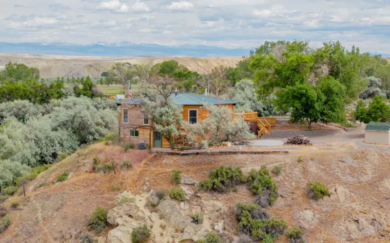 BASIN WYOMING HOME WITH  CREEK #59