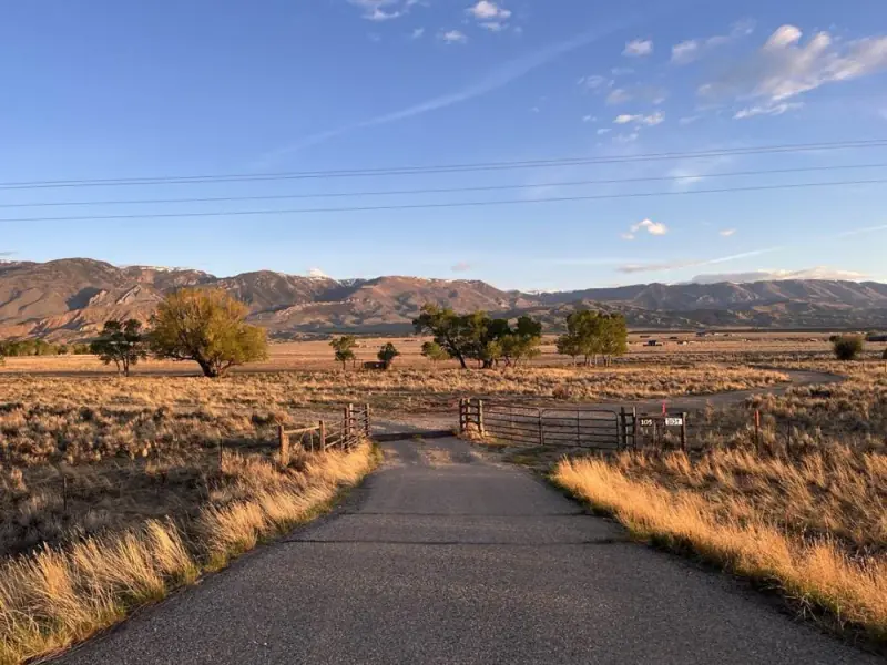 21 ACRES FOR SALE WITH CREEK CLARK WYOMING #8