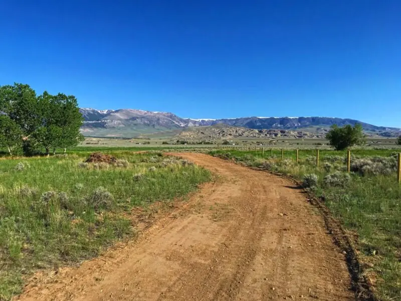 21 ACRES FOR SALE WITH CREEK CLARK WYOMING #14