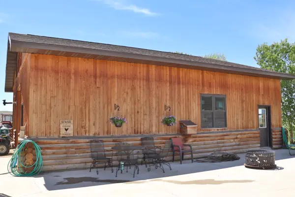 GREYBULL WYOMING LOG SIDED HOME ON 40 ACRES #50