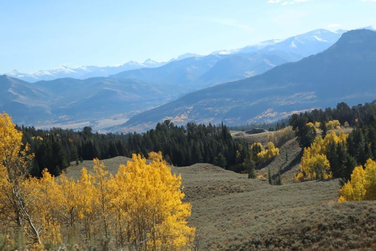 Cody Wyoming in the fall